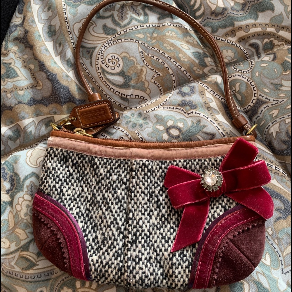 Authentic Coach mini bag / wristlet ADORABLE